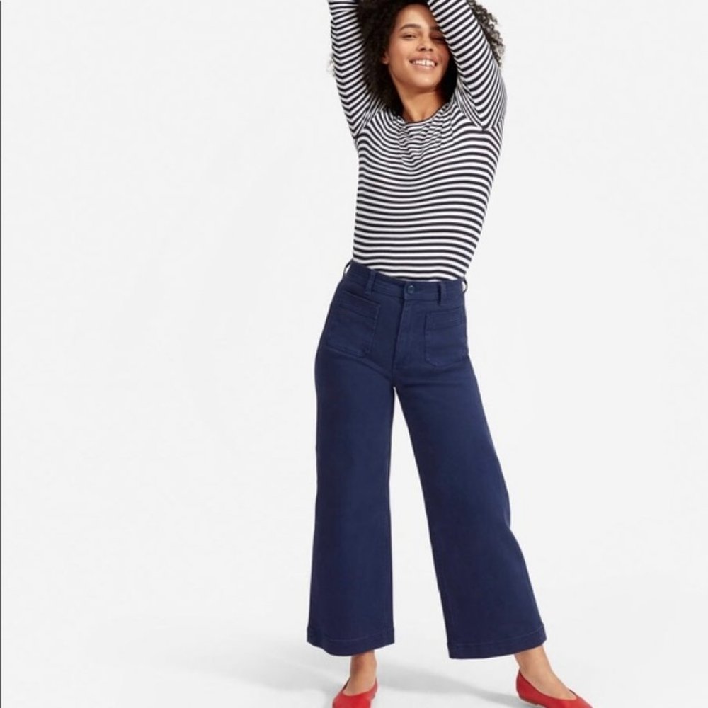 Everlane Wide-Leg Patch Pocket Pant